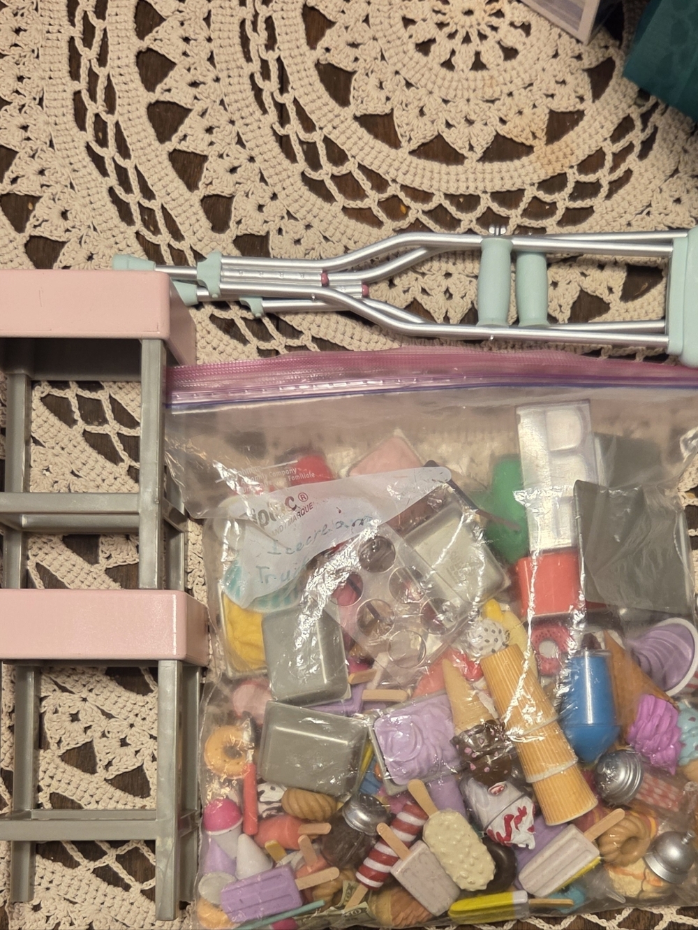 ♡ our generation sweet stop ice cream accessories lot ♡